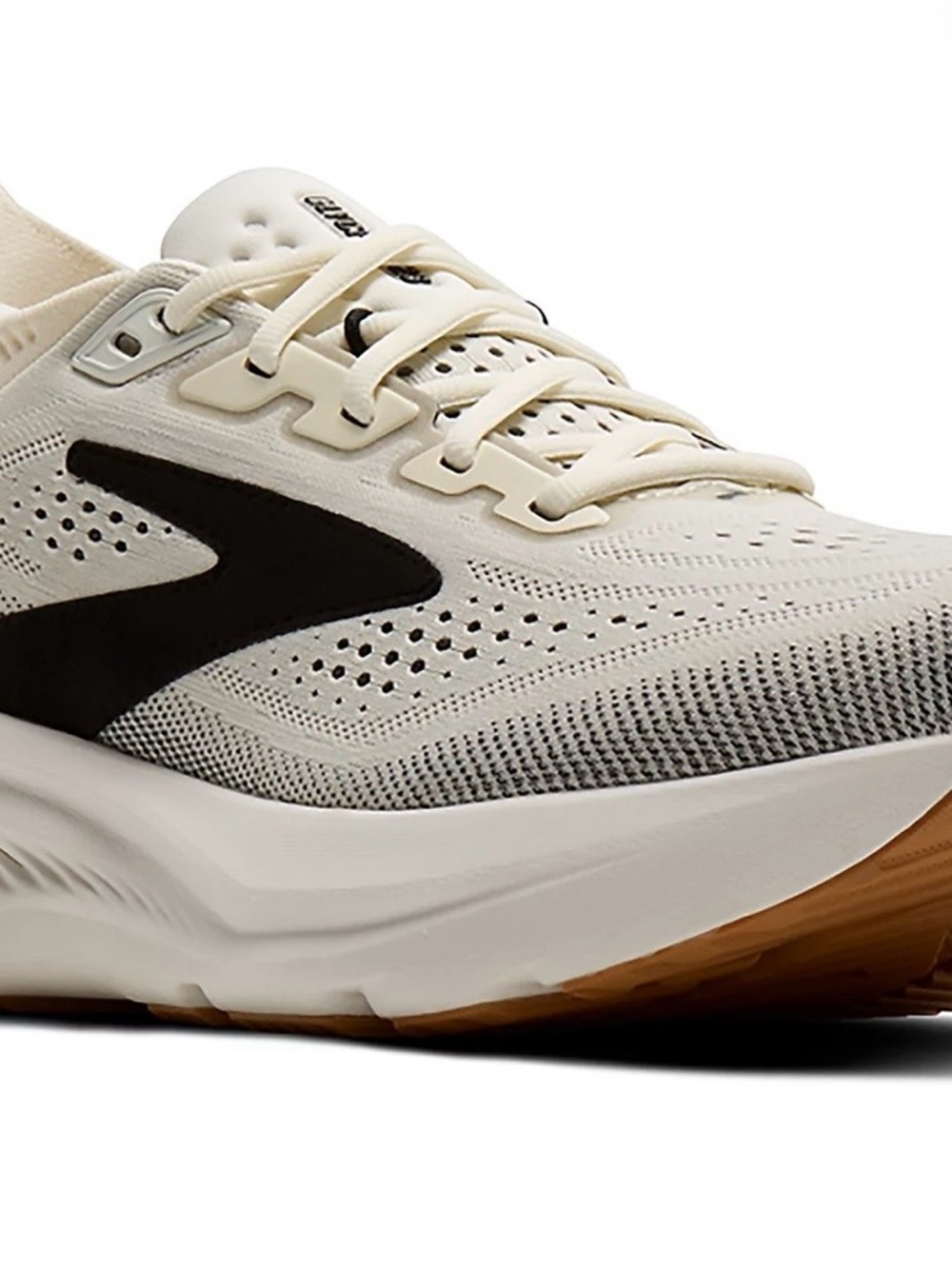 Brooks Glycerin 23 in white/black/biscuit Women’s sz 7.5 Wide - Picture 3 of 3